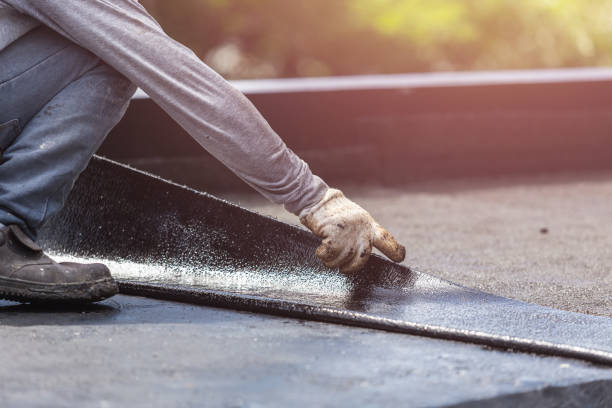 Professional Waterproofing technician working in Brandamore, PA